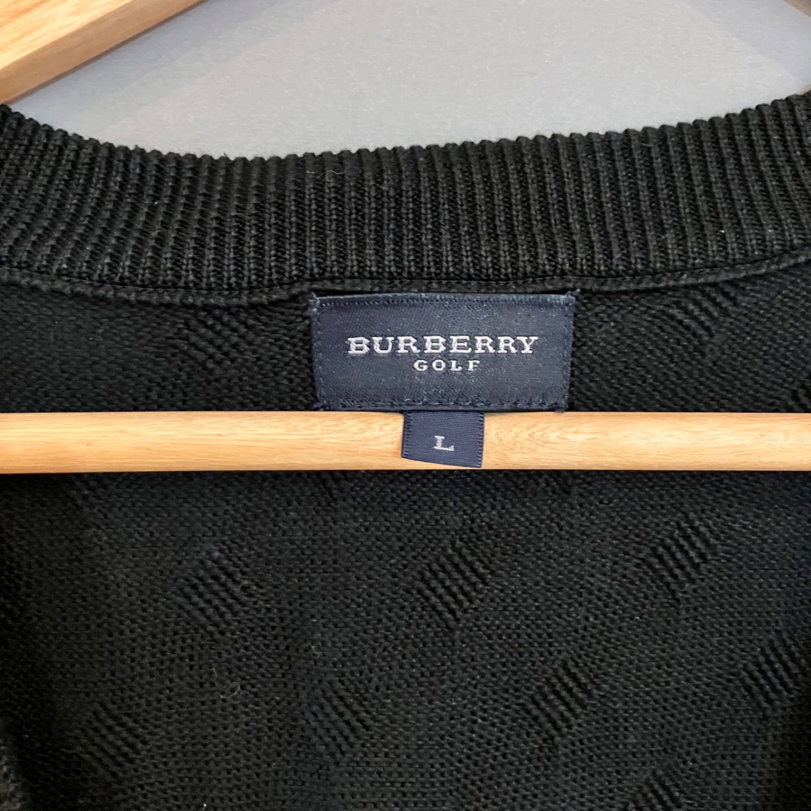 00's BURBERRY GOLF バーバリー ゴルフ 三陽商会 コットンベスト