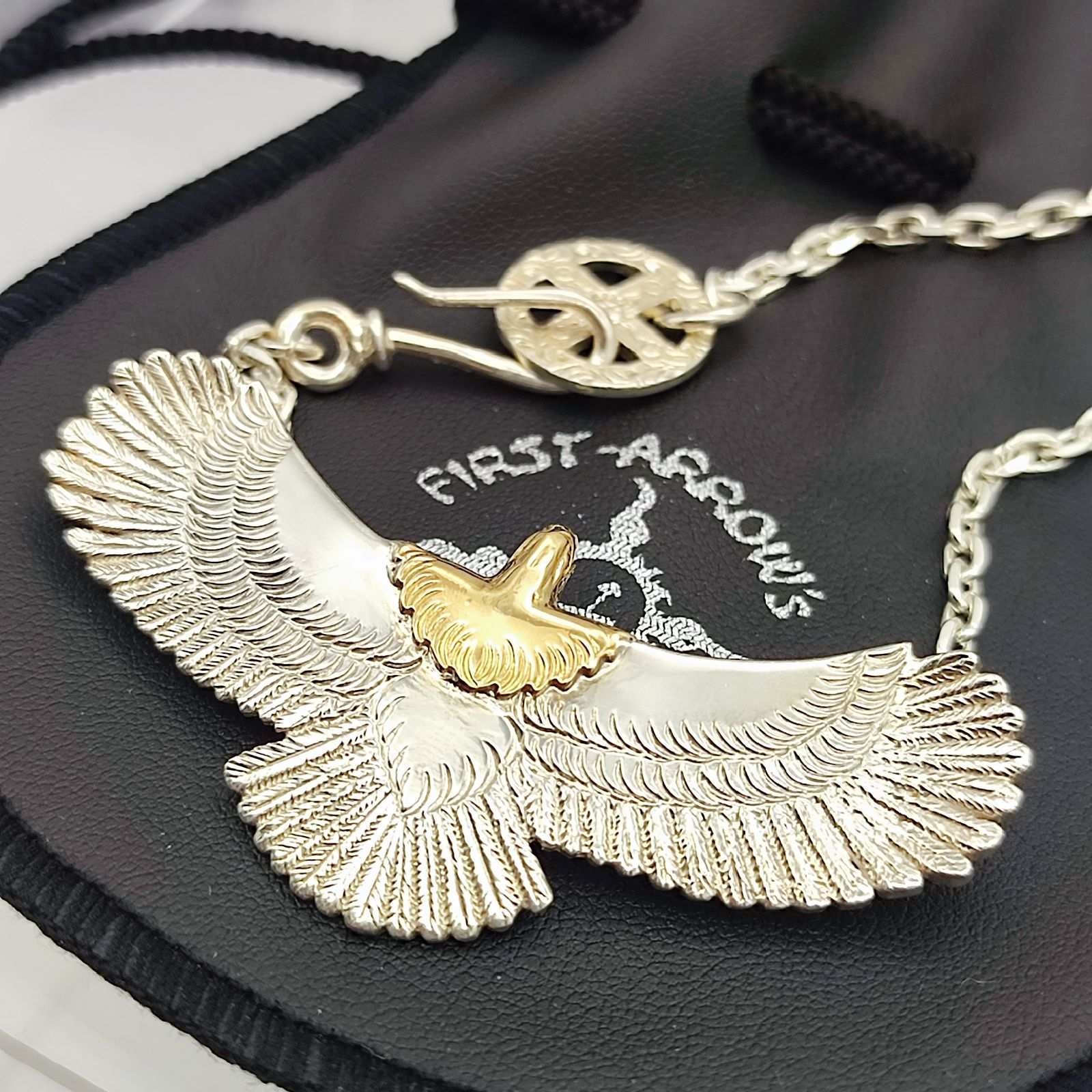 ファーストアローズ　シルバー ネックレス 超美品】FIRST ARROWS ファーストアローズ イーグル ネックレス