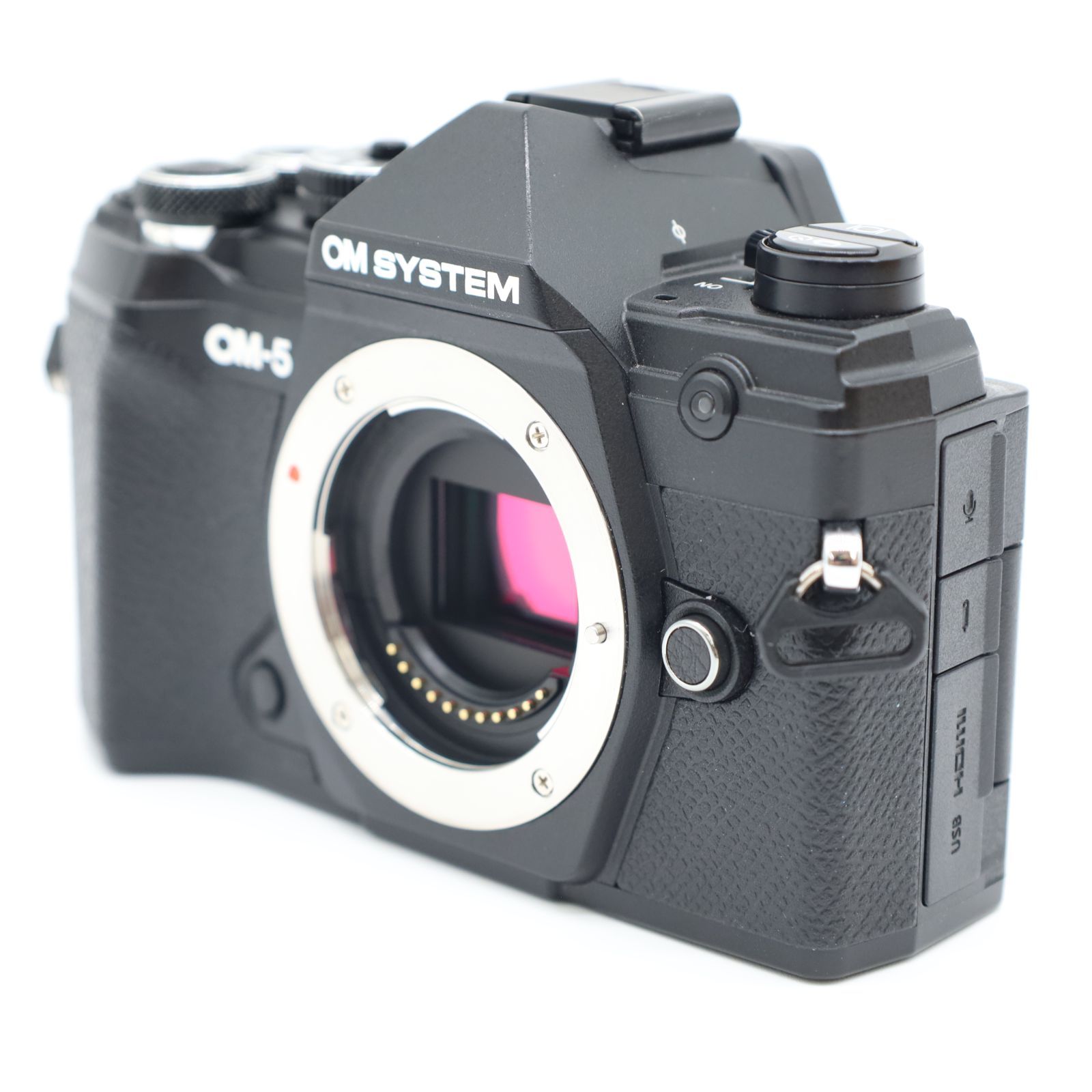  ショット数15311回 元 き 級 OLYMPUS OM SYSTEM 5 ボディ ブラック デジタルカメラ カメラ