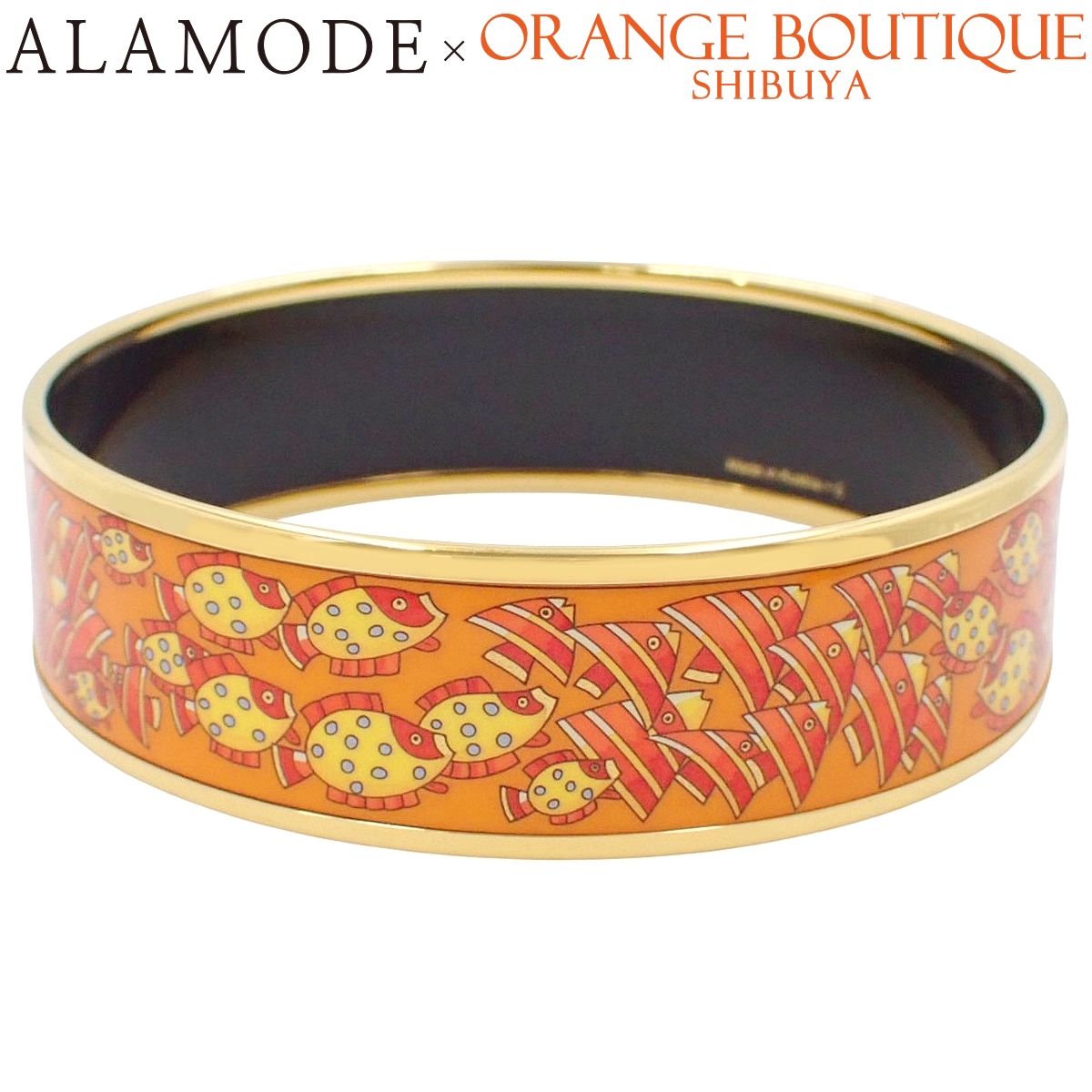 HERMES(エルメス) エマイユ GM メタル(GP) バングル アクセサリー