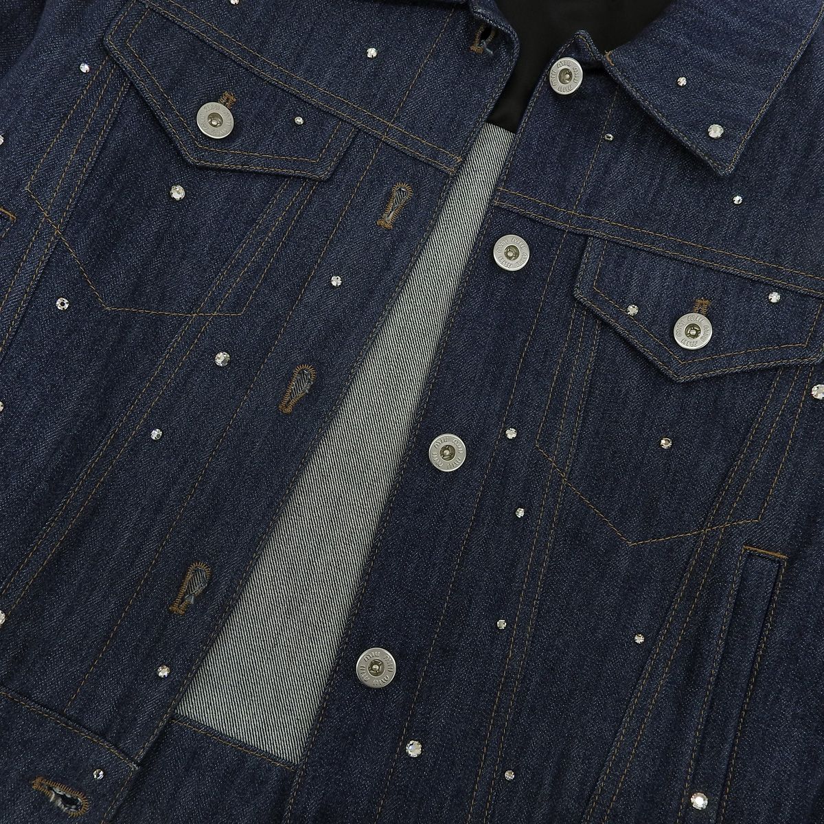 MIUMIU(ミュウミュウ) ビジューデニムジャケット ジャケット 2017年 G