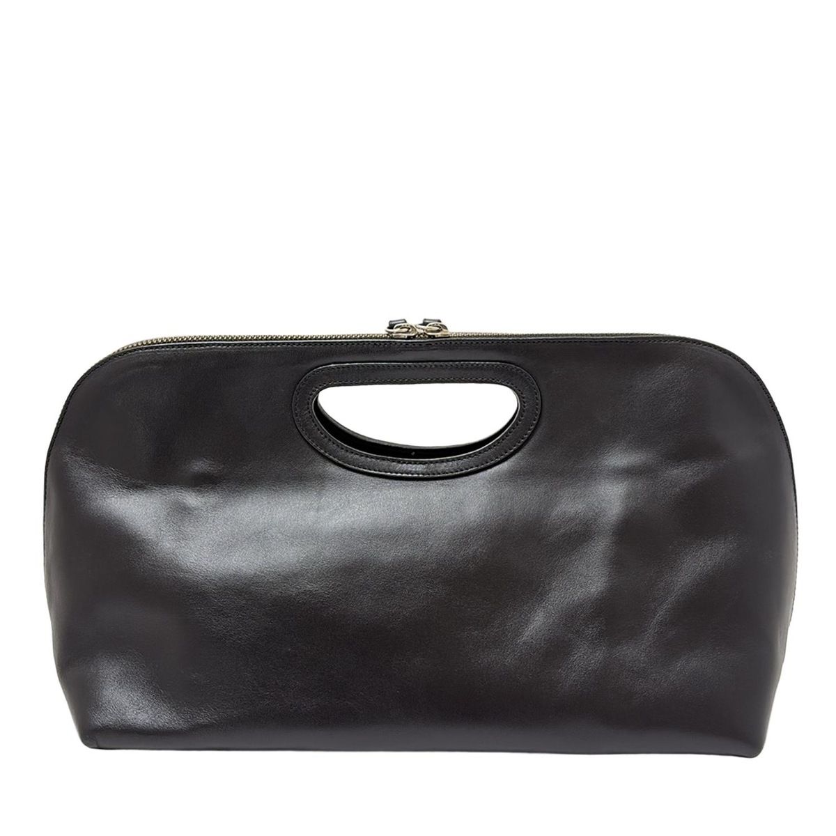 PELLICO(ペリーコ) ハンドバッグ - 黒×シルバー レザー - メルカリ