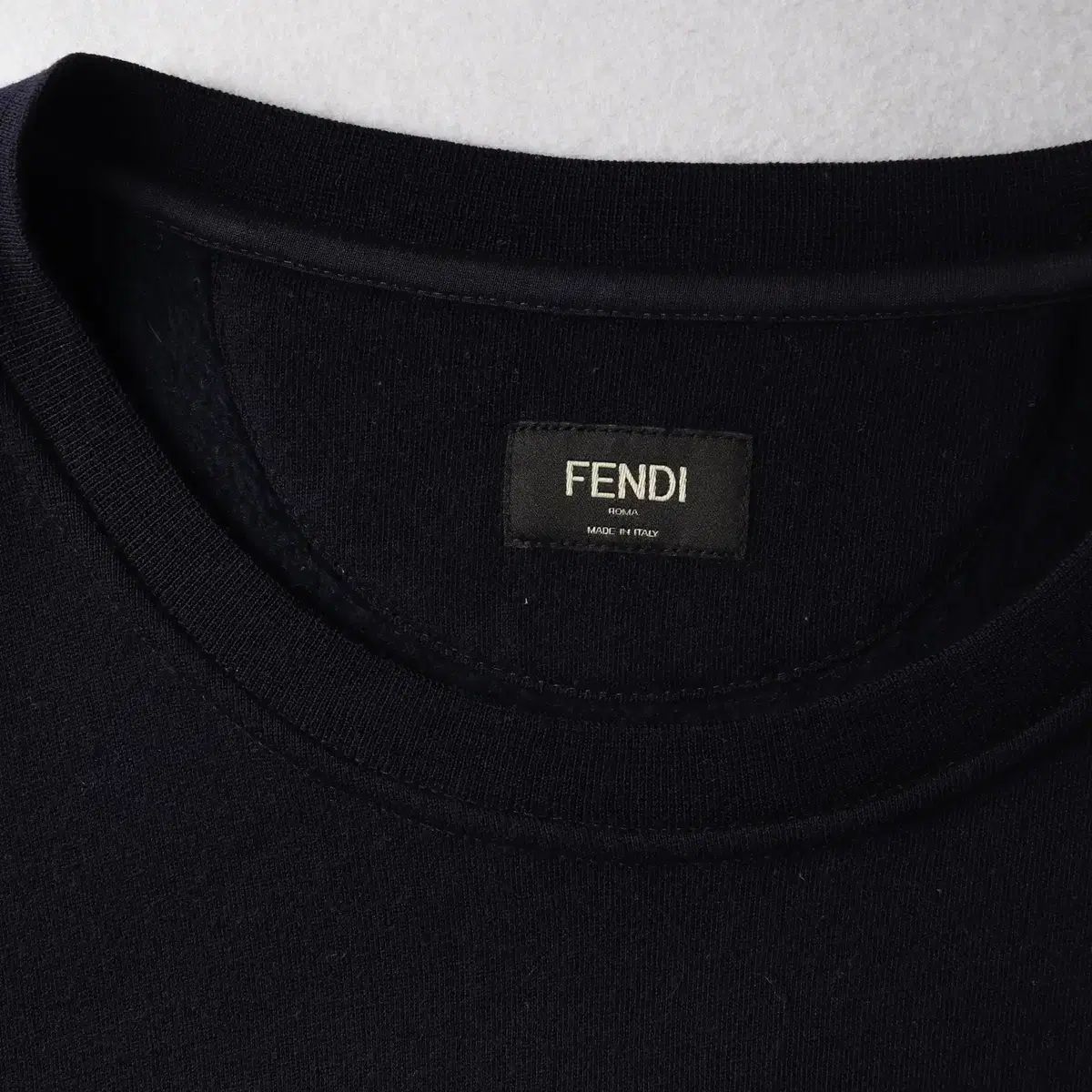 フェンディ Fendi MONSTER アイ スタッズ スウェットシャツ ネイビー