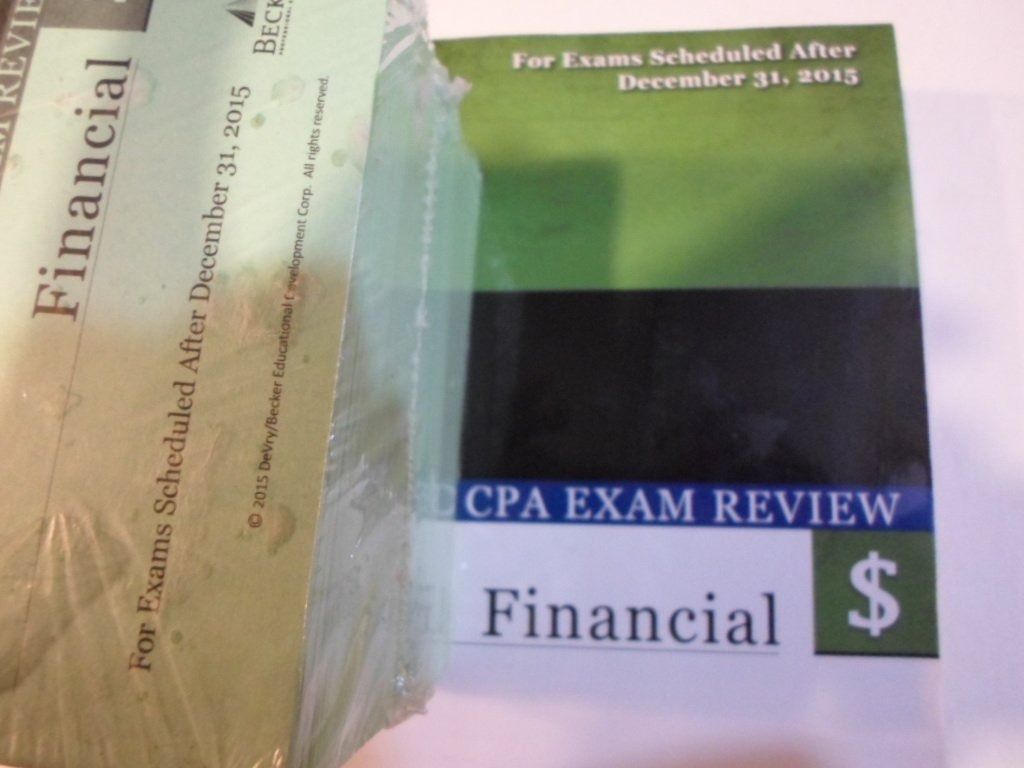 Becker CPA Exam Review Financial 2015 Edition V 1.2