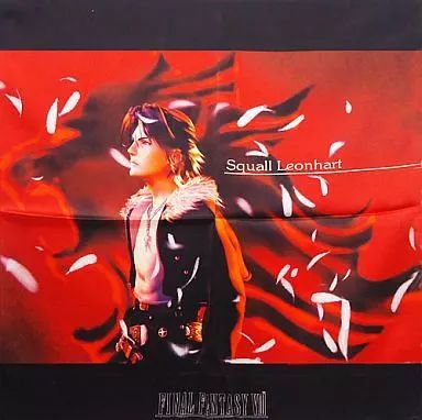 非金属 キャラクター スコール シルクスカーフ ファイナルファンタジーVIII