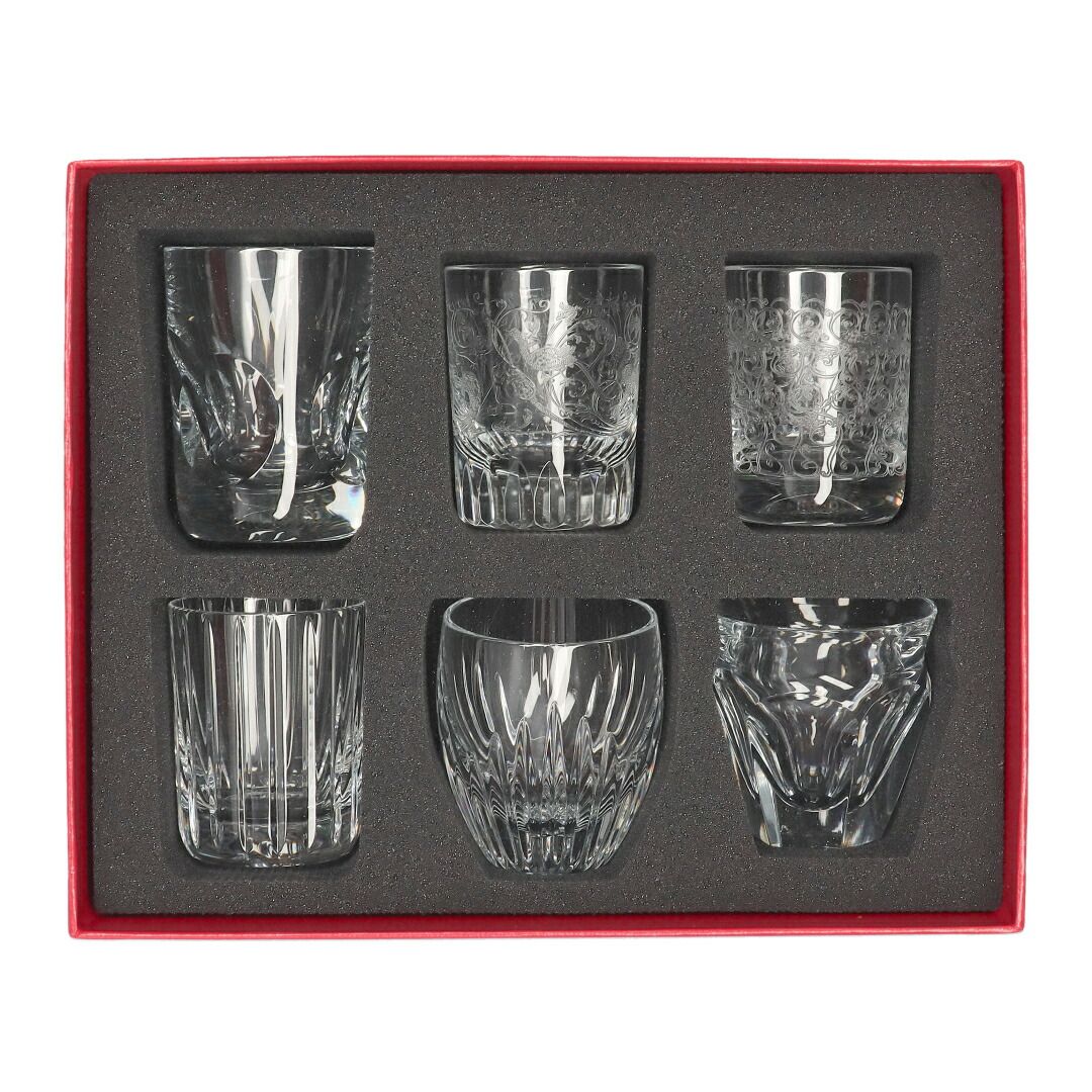 バカラ エブリデイ ミニ ショットグラス 6客アソートセット クリスタル タンブラー スピリットグラス 18金 グラスアソート 2810874 お取り寄せ