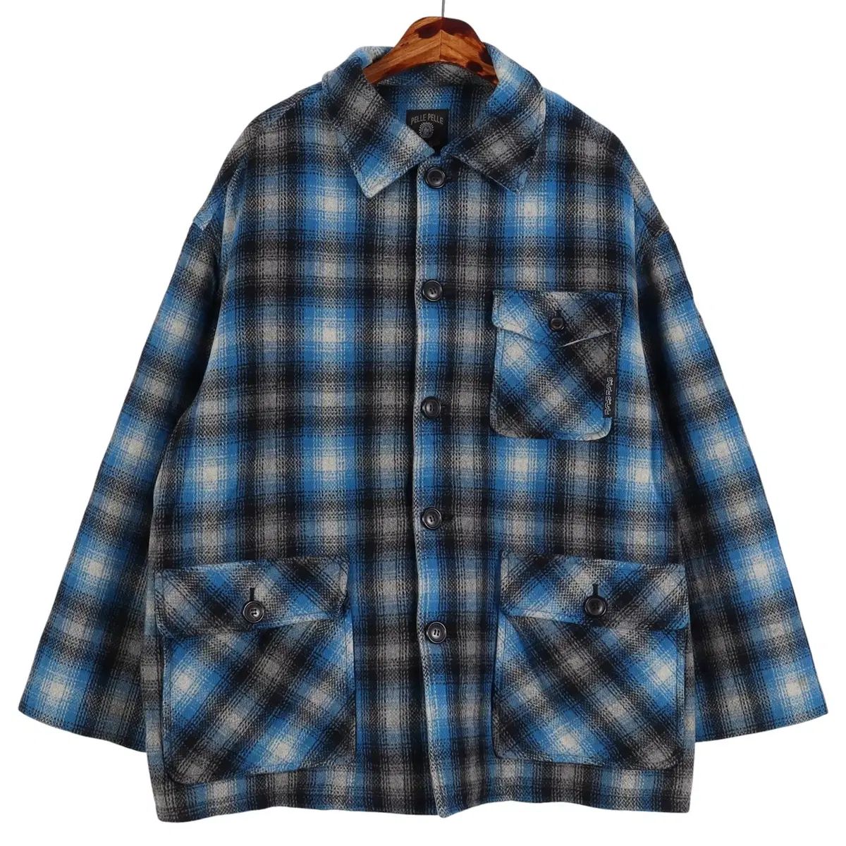 ペレペレ PELLE チェック コート 100 k 1648