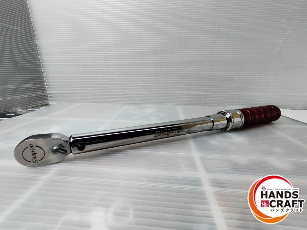 ◆ 品 スナップオン Snap-On トルクレンチ 差込角 3|8インチ 9.5ｍｍ