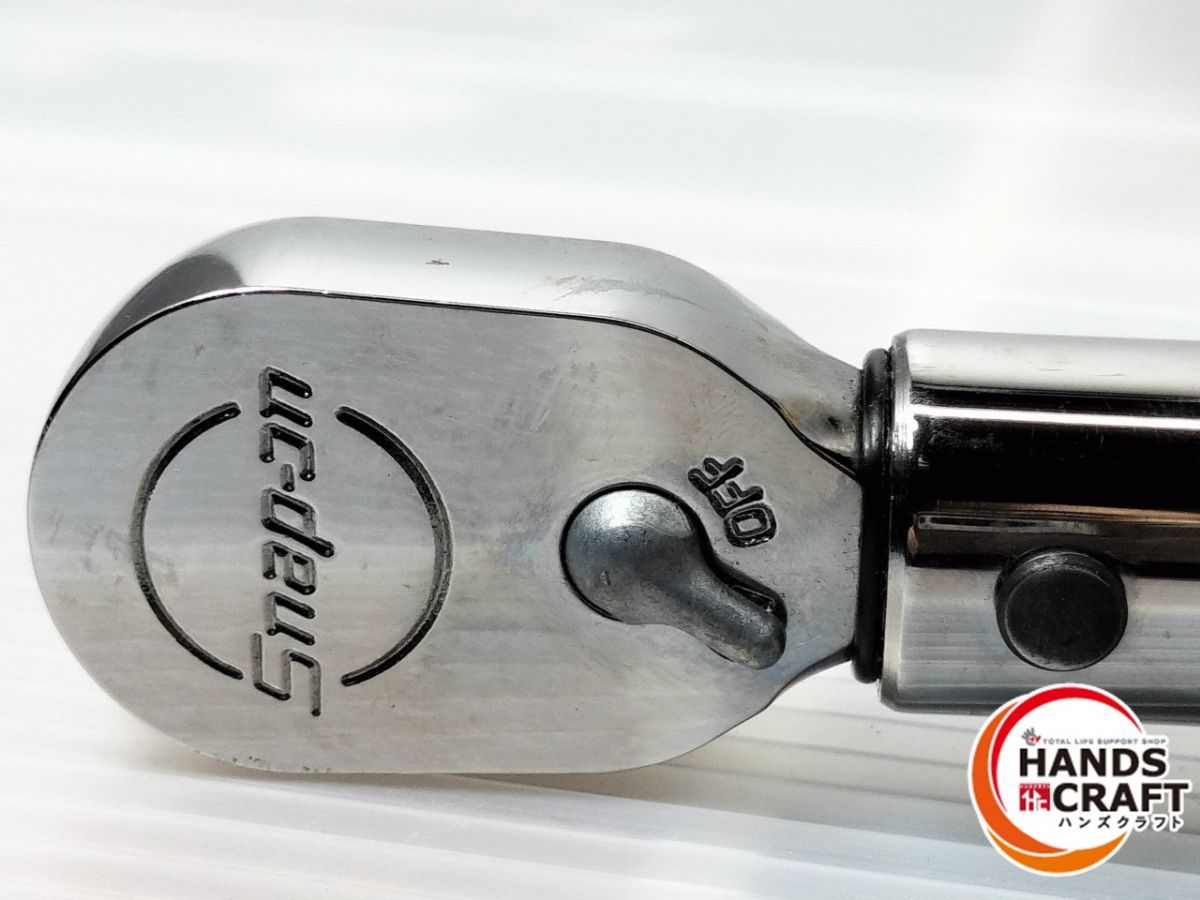  ◆ 品 スナップオン Snap-On トルクレンチ 差込角 3|8インチ 9.5ｍｍ トルクレンチ スパナ レンチ