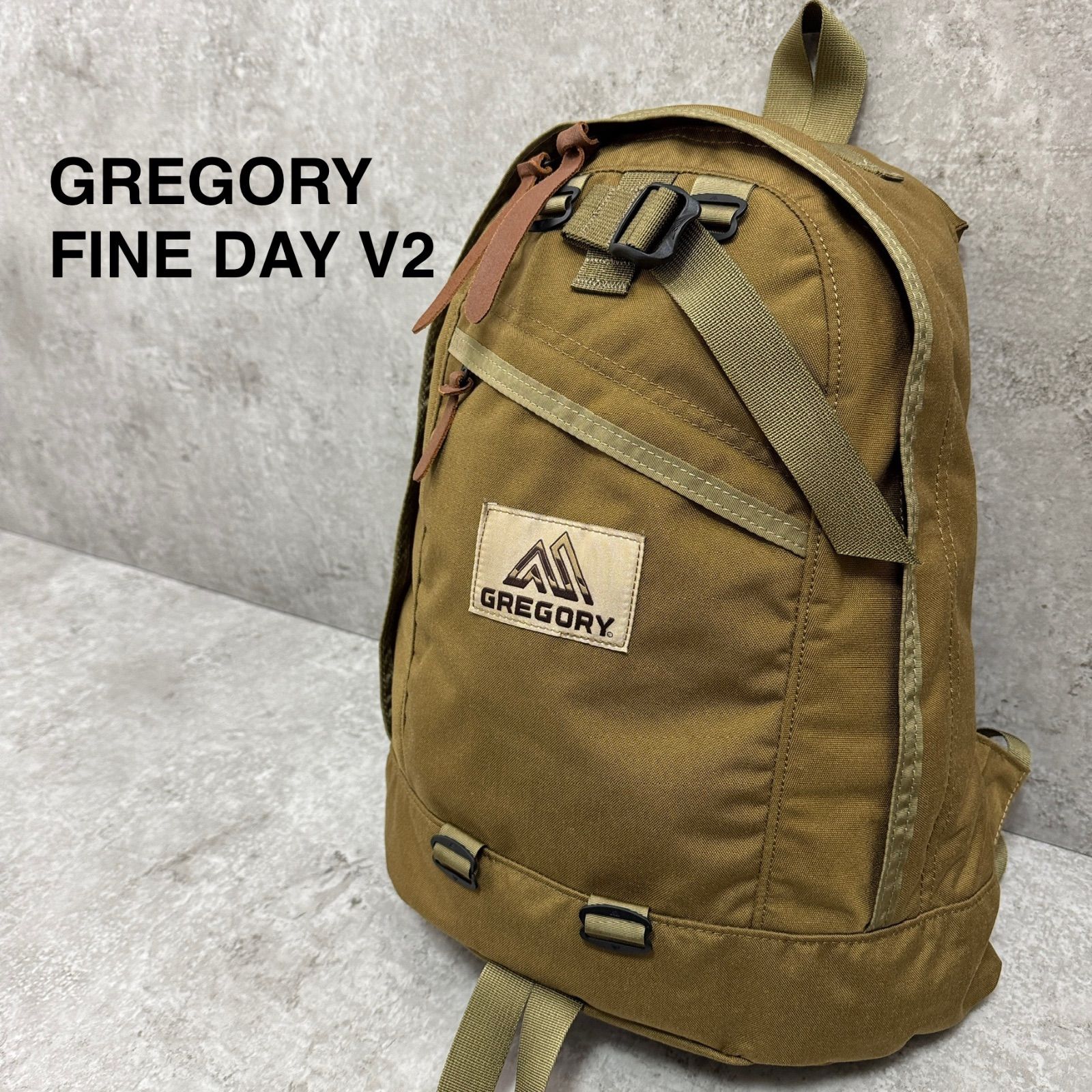 極美品】GREGORY FINE DAY V2 グレゴリー ファインデイ V2 コヨーテ 