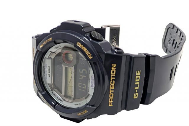 カシオ Gショック 腕時計 GLX-150B ネイビー 紺 G-LIDE Gライド メンズ
