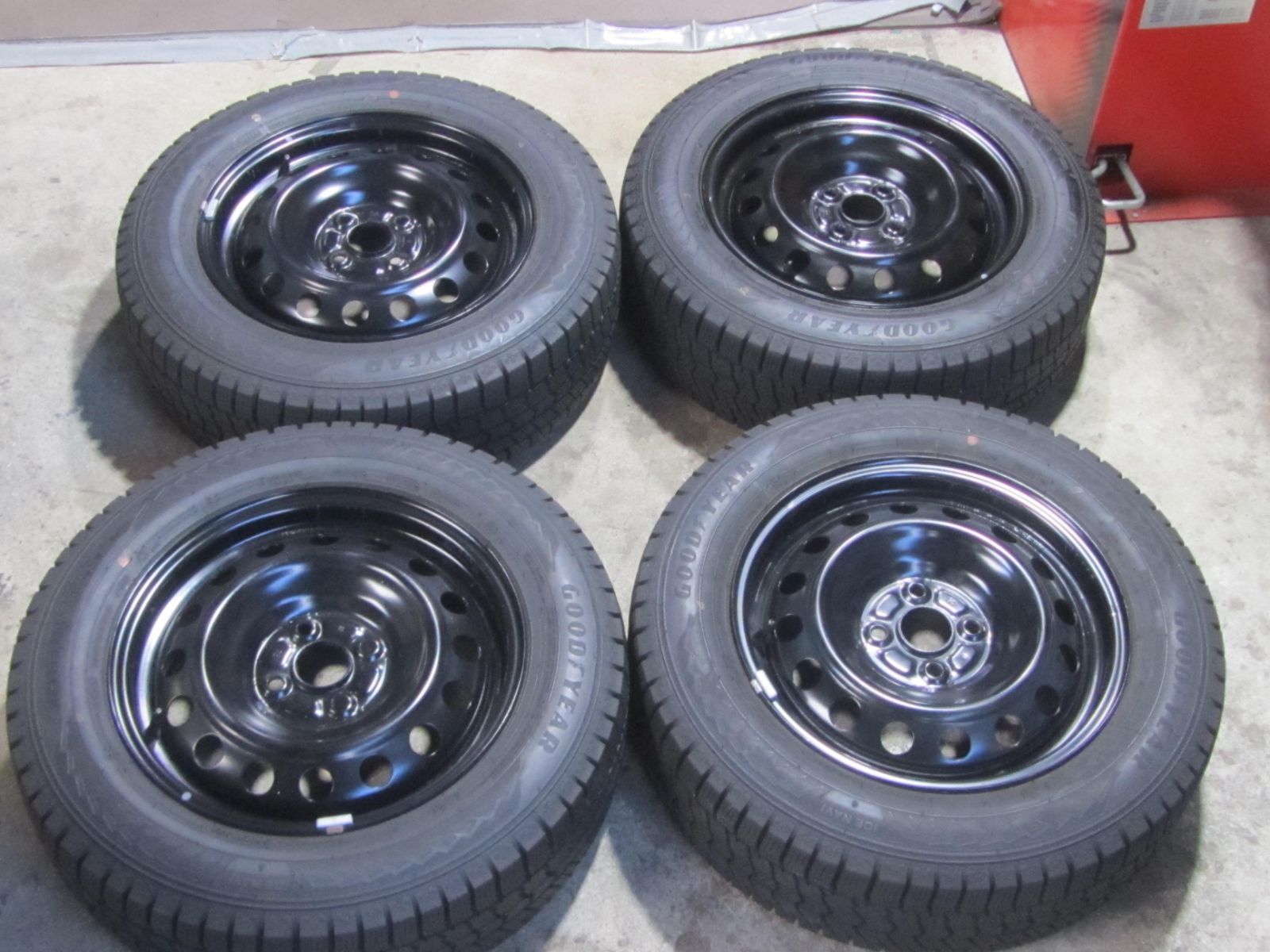 185/65R15　スタッドレス　グッドイヤー　アクア外し　2022年製 icenavi7.jpg