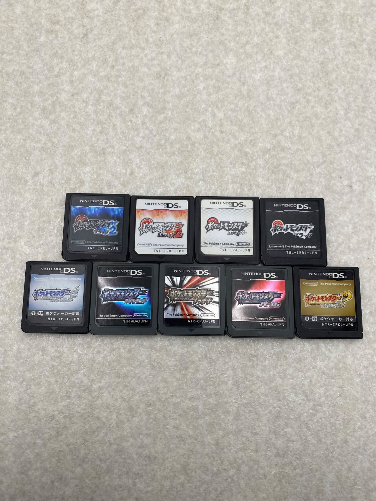 ポケットモンスター DS ソフト9点