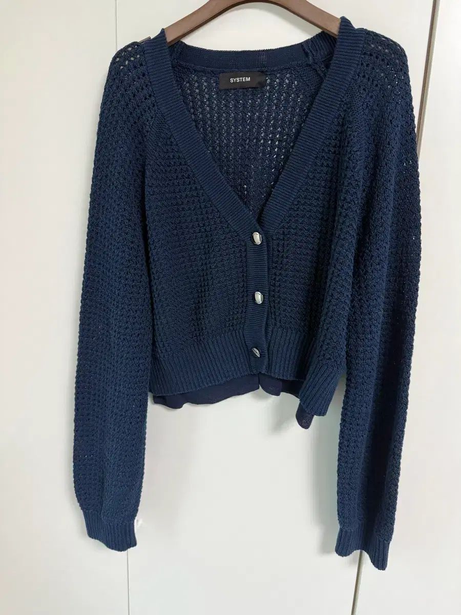 24 SYSTEM クロシェ カーディガン The HANDSOME
