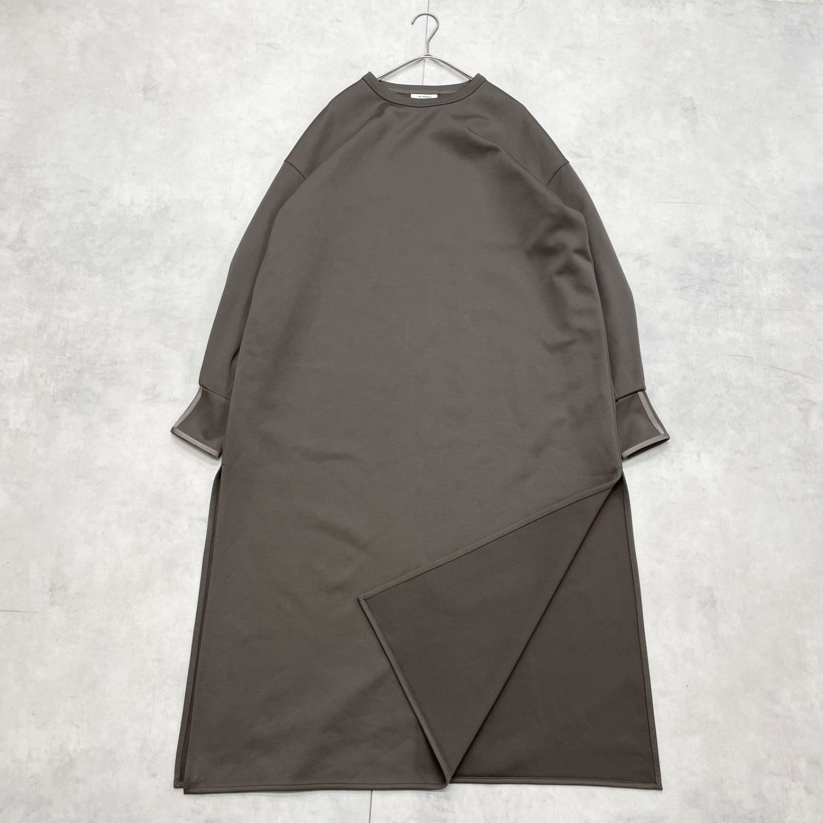 THE RERACS ザリラクス 2025 AW ワンピース スウェット ロング ポリエステル コットン カーキ レディース 36