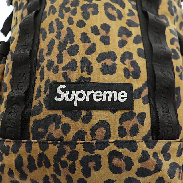 シュプリーム SUPREME 20AW Backpack Leopard ボックス ロゴ
