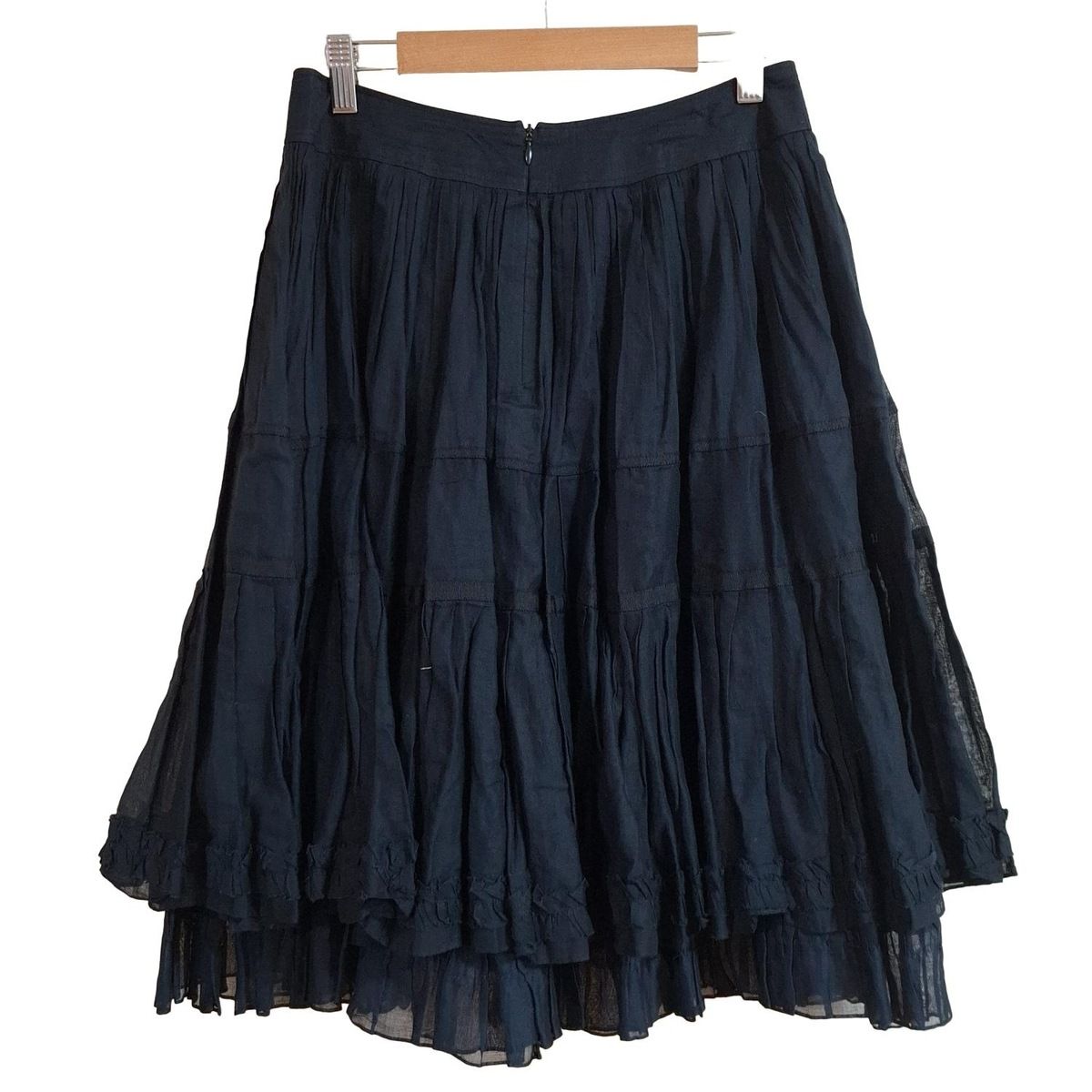 FOXEY(フォクシー) スカート サイズ40 M レディース - 21891 黒 ひざ丈