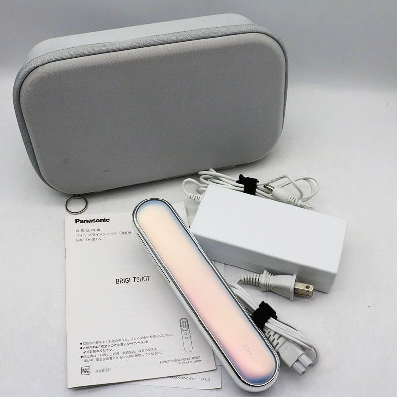 ※値下げ　パナソニック PHOTO BRIGHT SHOT EH-SL85 Panasonic（パナソニック） EH-SL85-W 光美顔器 フォト ブライト