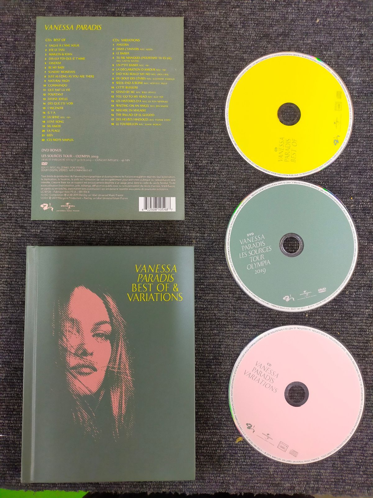 バネッサ・パラディ Best of & Variations [audioCD] Paradis, Vanessa