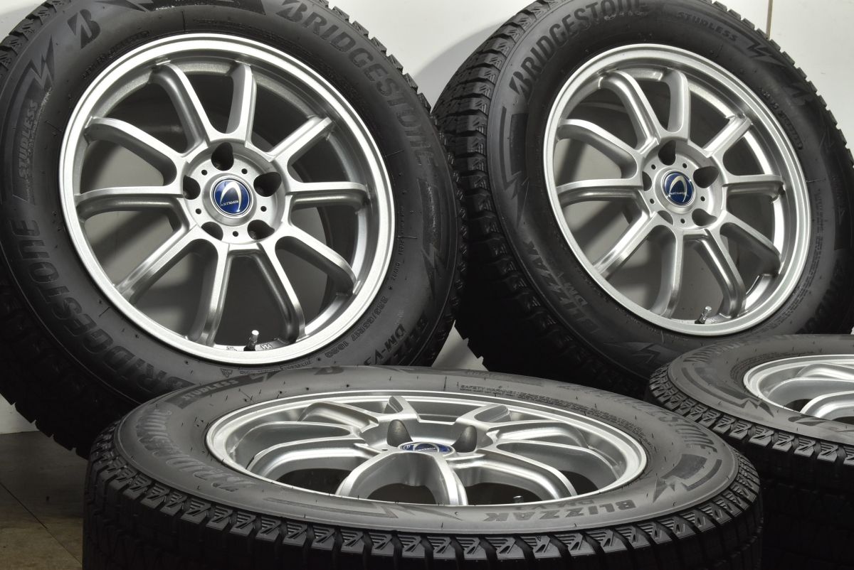 超バリ溝 アルテミス 17 in 7 J 38 ブリヂストン ブリザック DM V 3 225 65 R レクサス 10系 NX ヴァンガード ハリアー RAV 4 CX 5 8