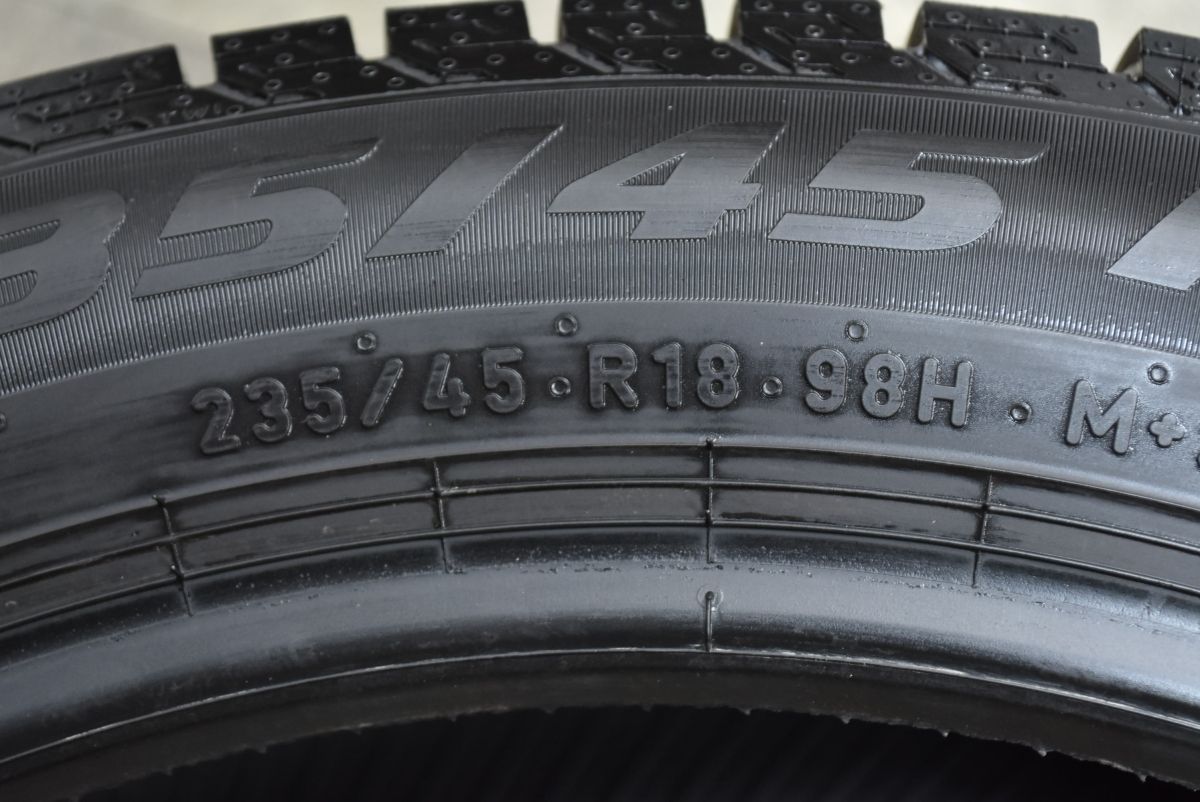  ES IS などに ピレリ アイスゼロ アシンメトリコ 235 45 R 18 4本セット スタッドレス アコード スカイライン ザ ビートル パサート 18インチ スタッドレス