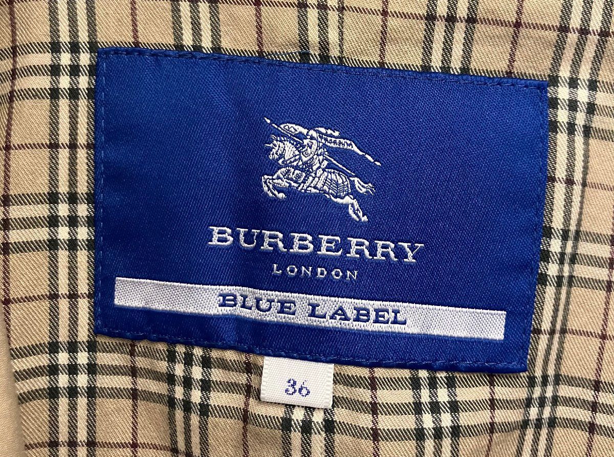 ZHT05 BURBERRY BLUE LABEL バーバリーブルーレーベル スプリング