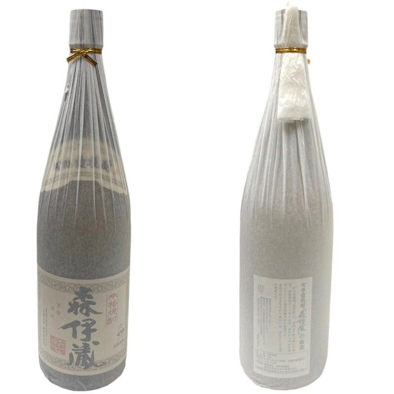 焼酎 森伊蔵 2本セット まとめ 1800ml 25度 森伊蔵酒造 紙箱付属 和紙