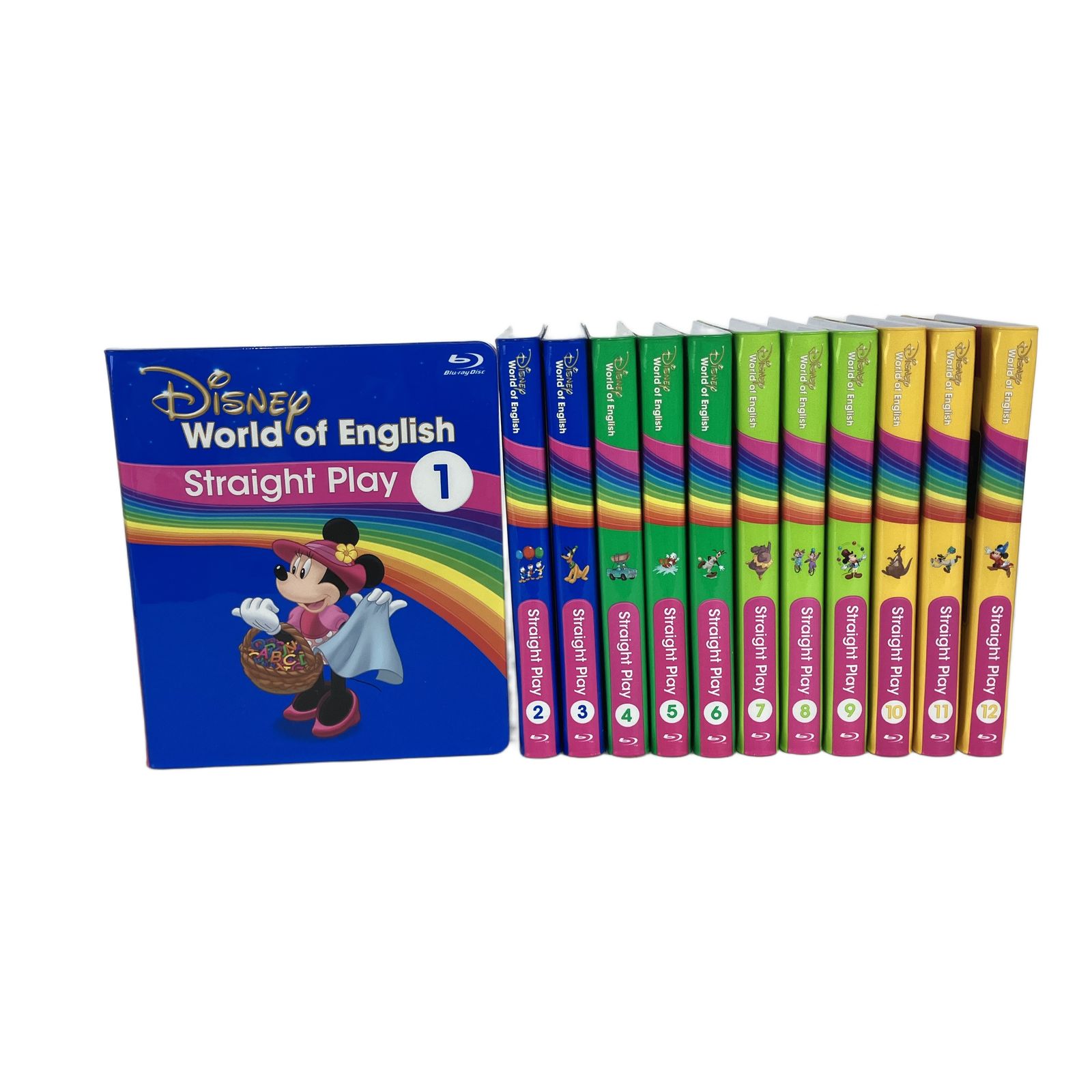 DWE ストレートプレイ 2020年頃 Blu-ray版 ディズニー英語システム 英語 教材