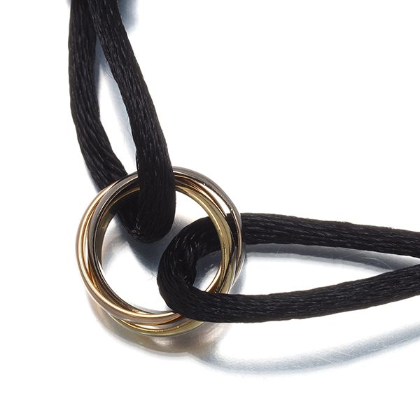 カルティエ ブレスレット兼トリニティペンダントトップ スリー K 18 YG WG PG 182842