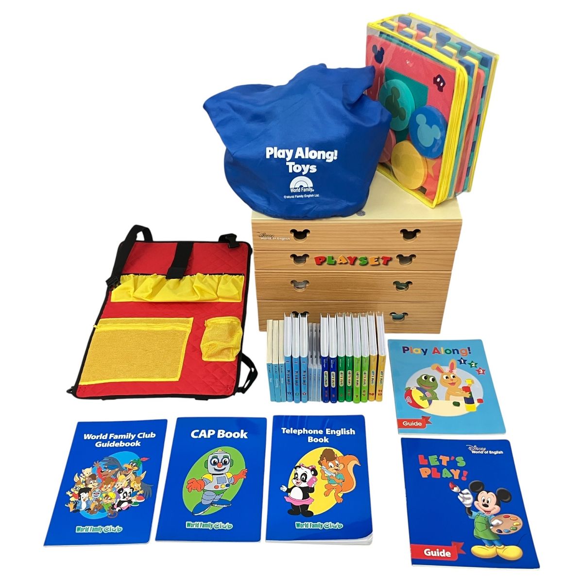 DWE レッツプレイ Blu ray版 2021年頃 ディズニーワールドオブイングリッシュ 英語 教材