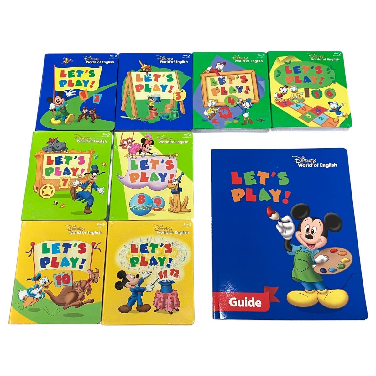 DWE レッツプレイ Blu-ray版 2021年頃 ディズニーワールドオブイングリッシュ 英語 教材