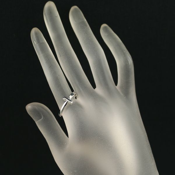 ティファニー リング Tワン 15号 K18WG #181095 - メルカリ