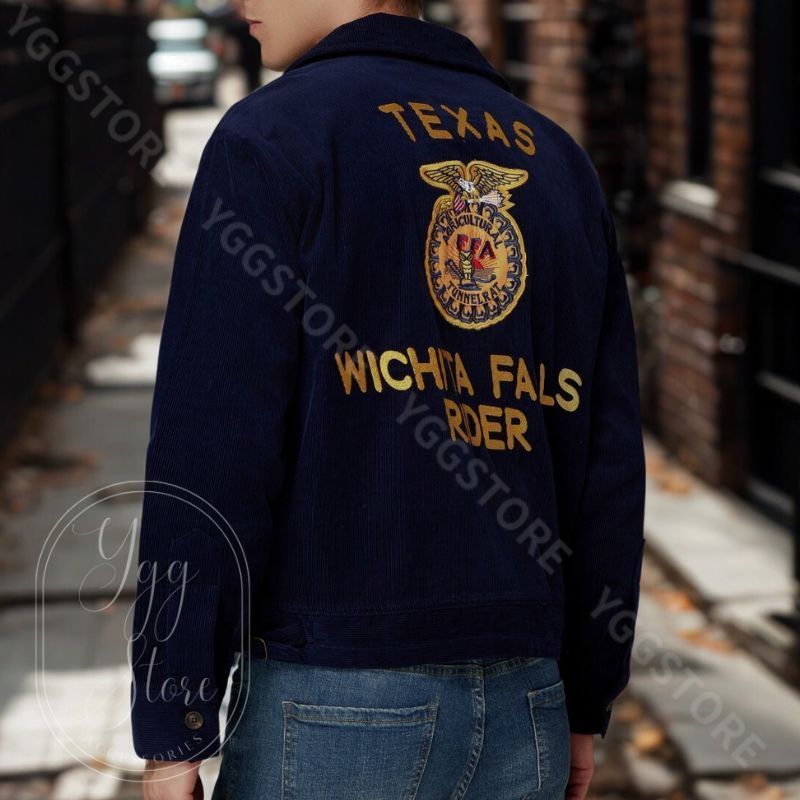 ユ*ー様 【復刻】TEXAS ネイビー FFA コーデュロイジャケット Lサイズ FFA コーデュロイ ジャケット 紺 ネイビー XL メンズ アメカジ 男性用