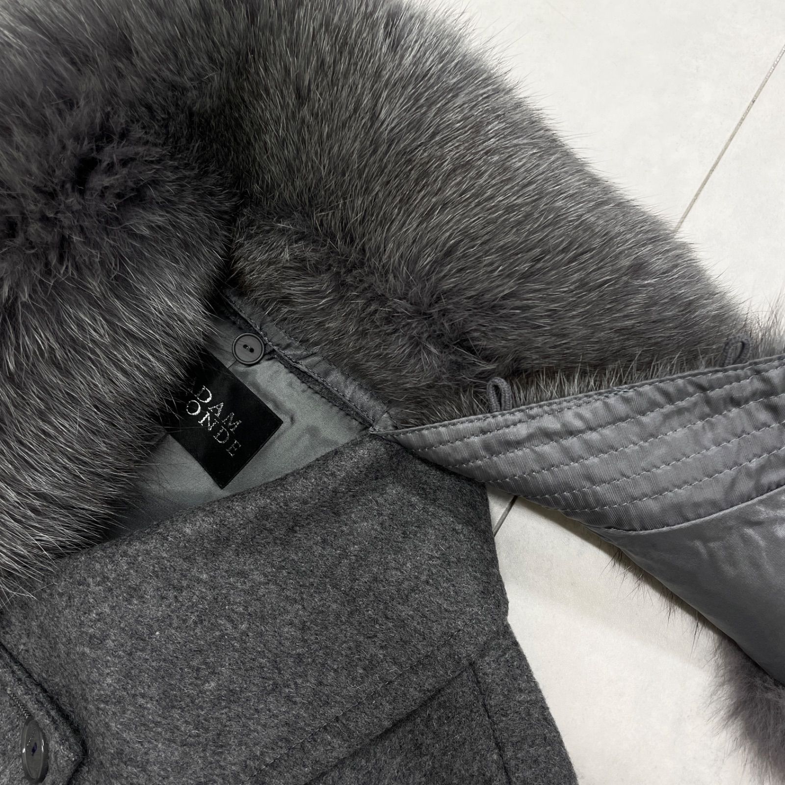 MADAM JOCONDE マダムジョコンダ ケープコート ポンチョ カシミヤ