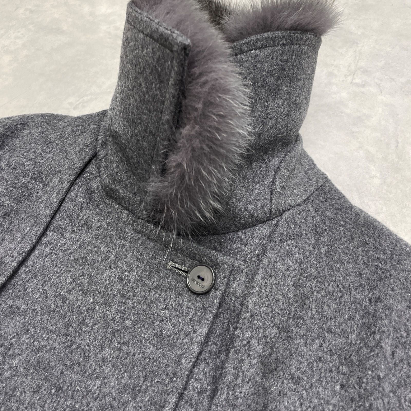 MADAM JOCONDE マダムジョコンダ ケープコート ポンチョ カシミヤ