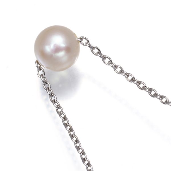 TASAKI タサキ ネックレス パール 真珠 6.3mm 一粒 シルバー 925