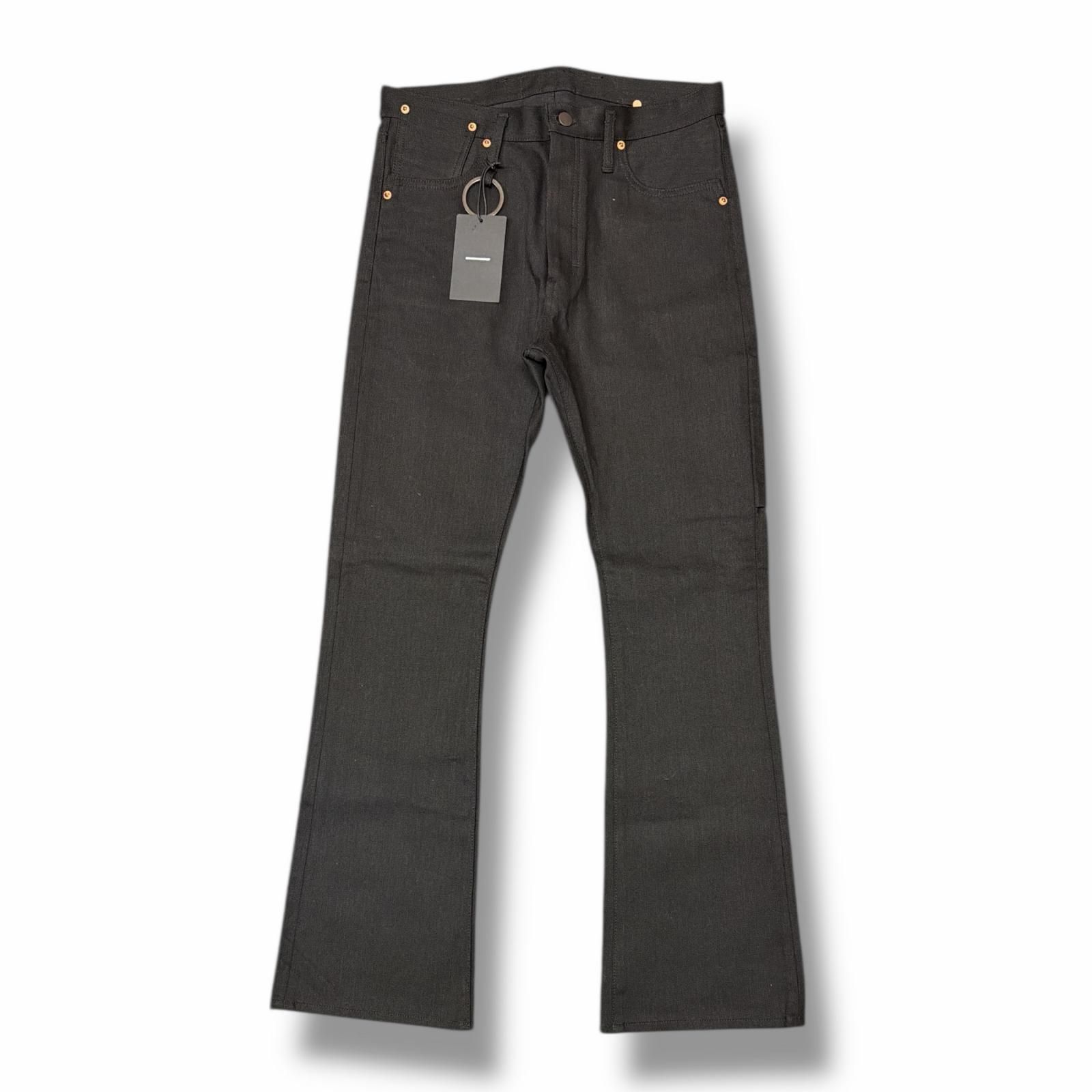 MINUS リジッドブラックデニムパンツ ジーンズ マイナス MTL-20671 ブラック 32 （4101M）