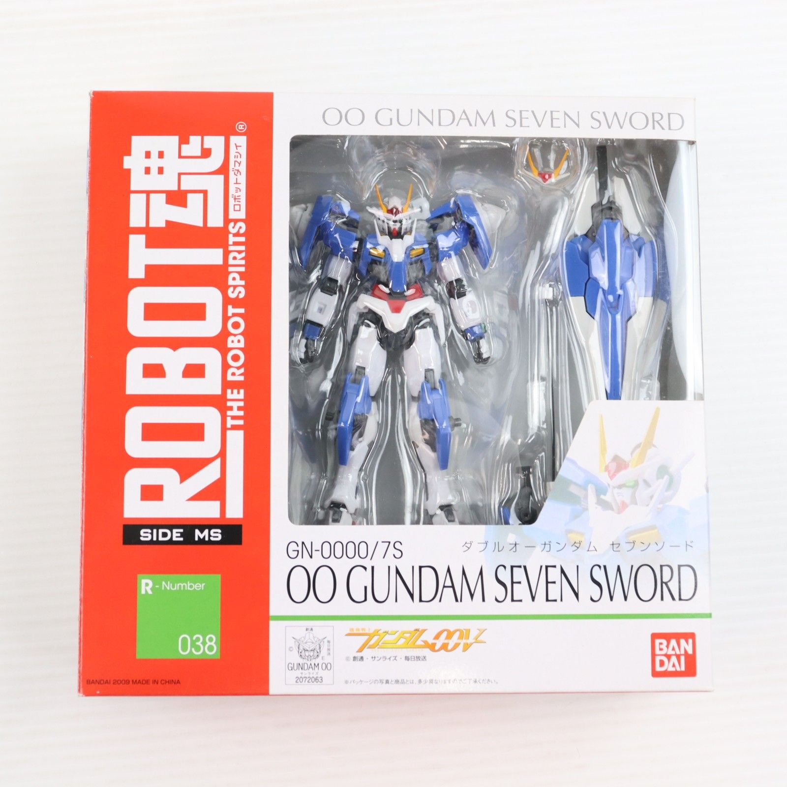ROBOT魂(SIDE MS) GN-0000/7S ダブルオーガンダムセブンソード 機動
