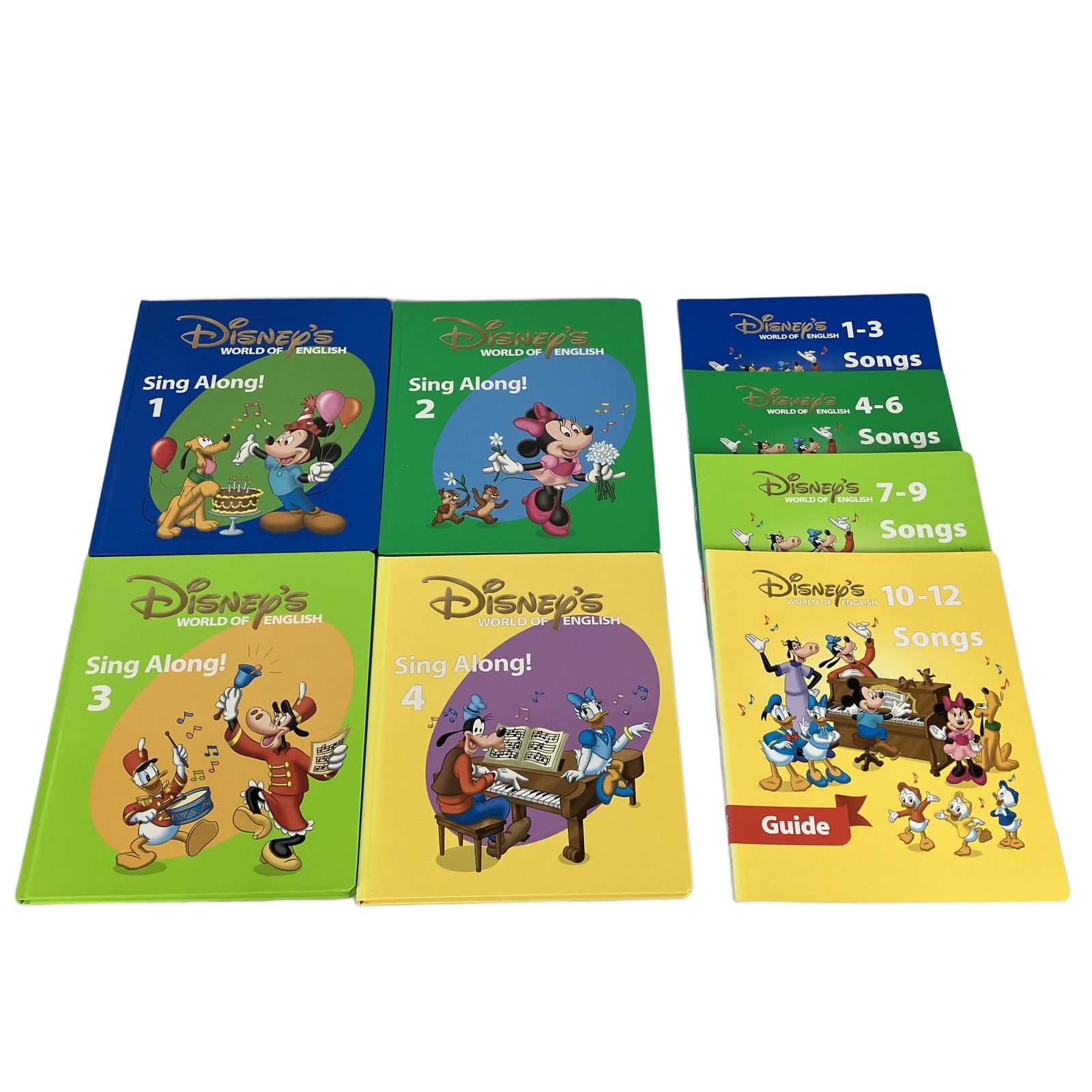 2015年購入　ディズニー英語システム　シングアロングセット　中古品 DWE シングアロング 2015年頃 DVD版 ディズニー英語システム 英語 教材