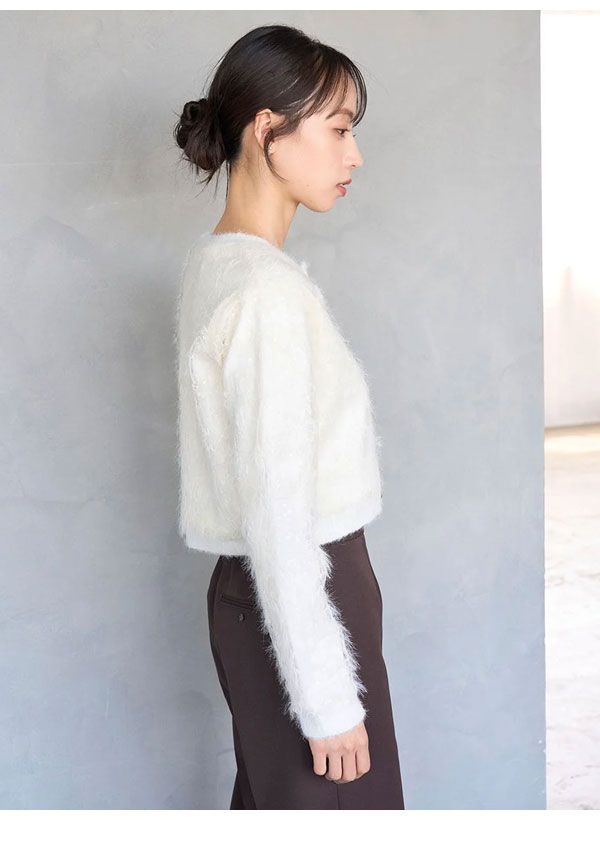 モヘア ミドル丈