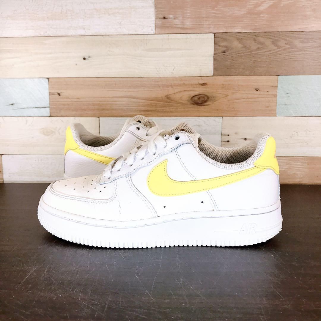 NIKE AIR FORCE 1 07 LOW WHITE LIGHT CITRON エア フォース 1 ロー