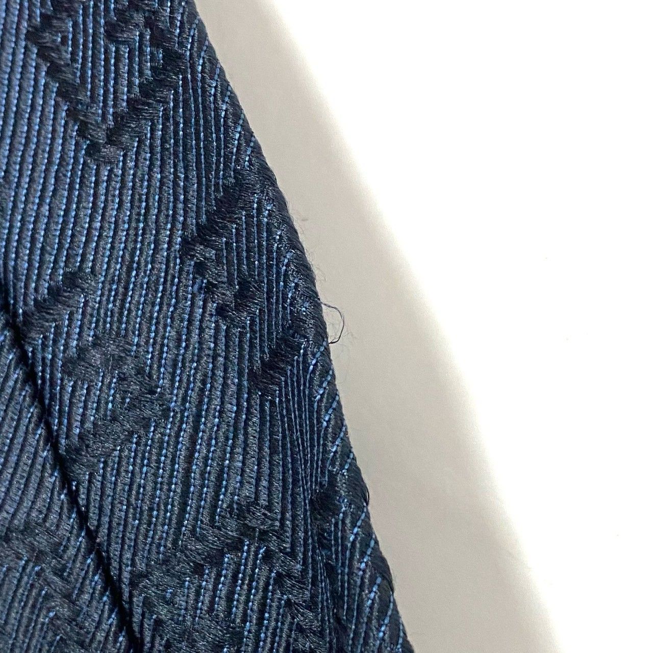 GUCCI】ネクタイ SILK/シルク 100% Gロゴ ネイビー 総柄 オールド