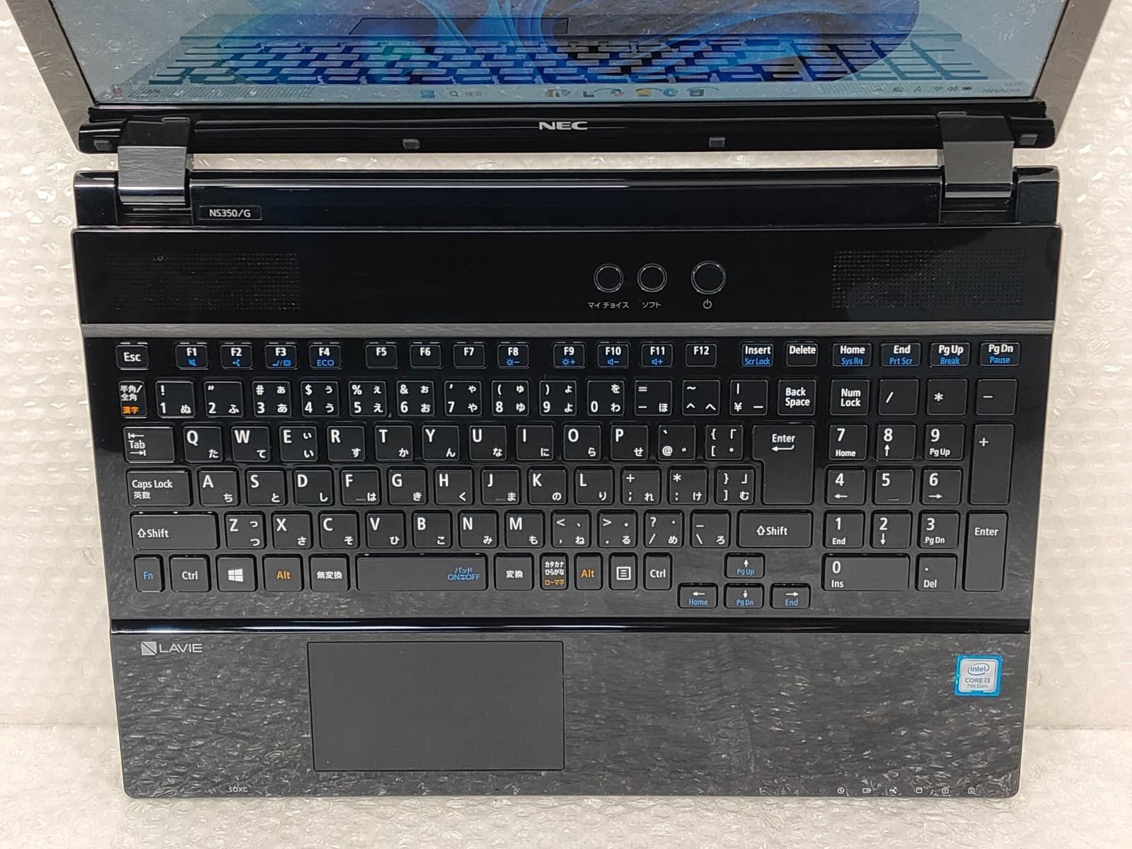 NEC LAVIE NS350/G i3-7100U/4GB/500GB HDD/Windows11/15.6型FHD