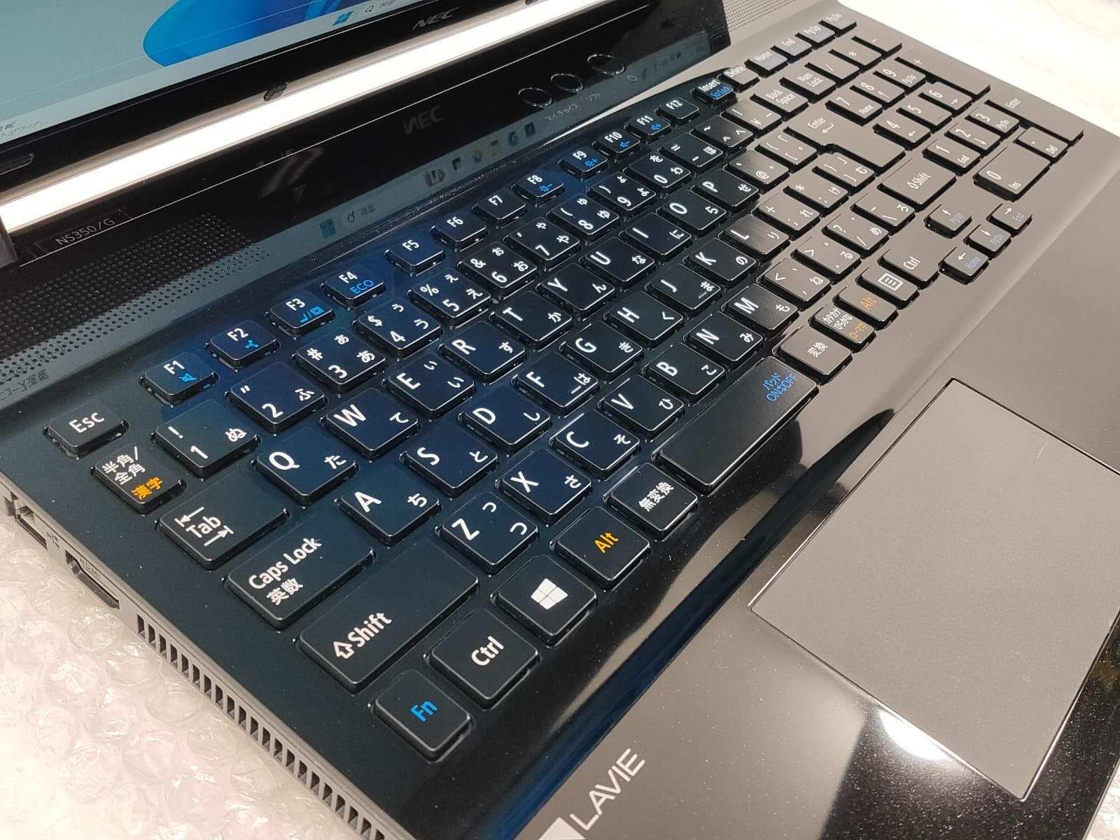 NEC LAVIE NS350/G i3-7100U/4GB/500GB HDD/Windows11/15.6型FHD