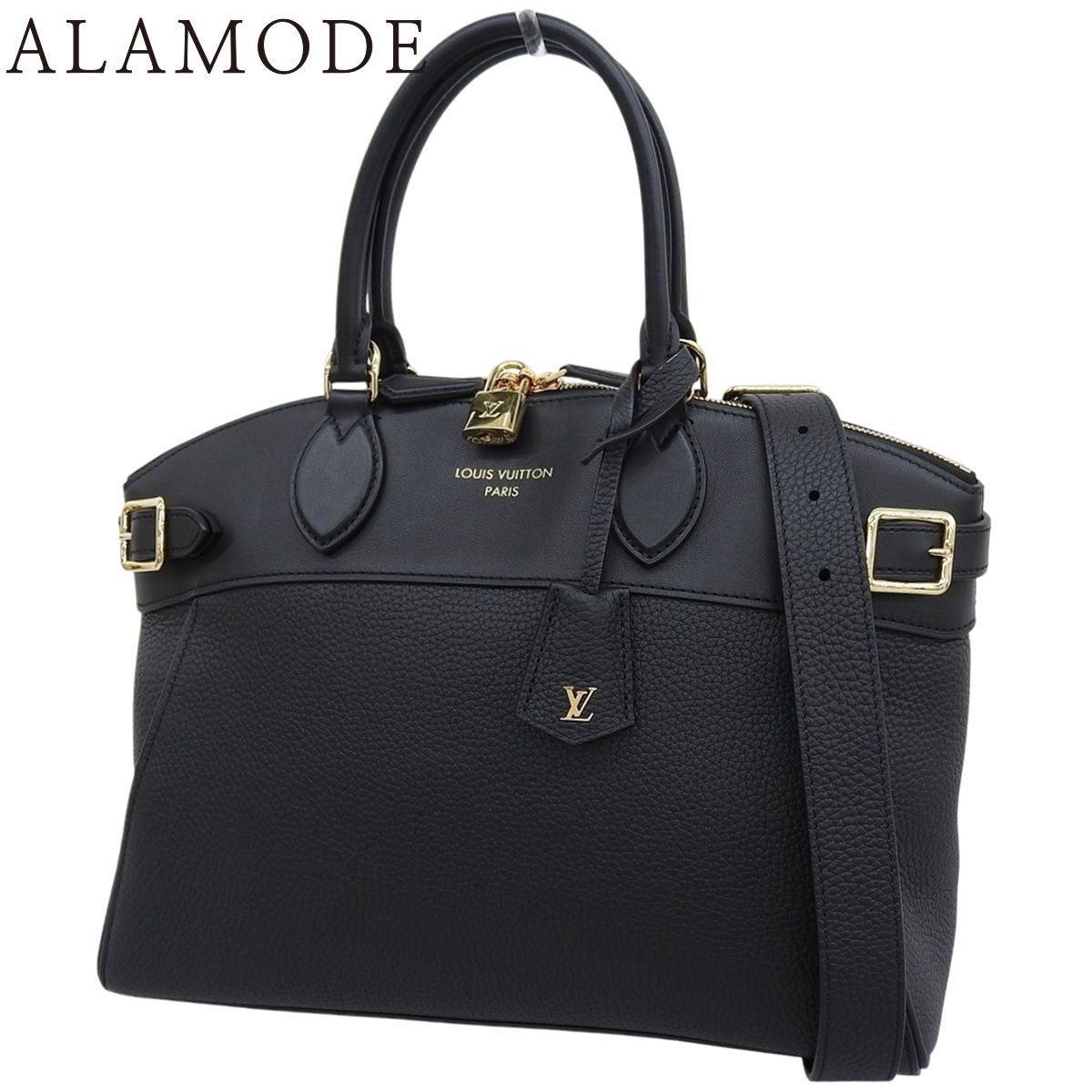 LOUIS VUITTON(ルイ・ヴィトン) ヴァンドーム ハンドバッグ 2WAY ショルダー 肩掛け カーフ トリヨンレザー ノワール ブラック黒 ゴールド金具 M22914 レディース 40802163015【中古】【アラモード】 LOUIS VUITTON(ルイ・ヴィトン) ヴァンドーム ハンドバッグ 2WAY