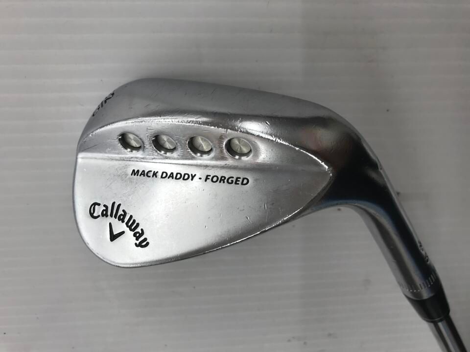 キャロウェイ MACK DADDY FORGED 2019 クロムメッキ 52度 NSプロ950 GH Sフレックス ウェッジ 最短