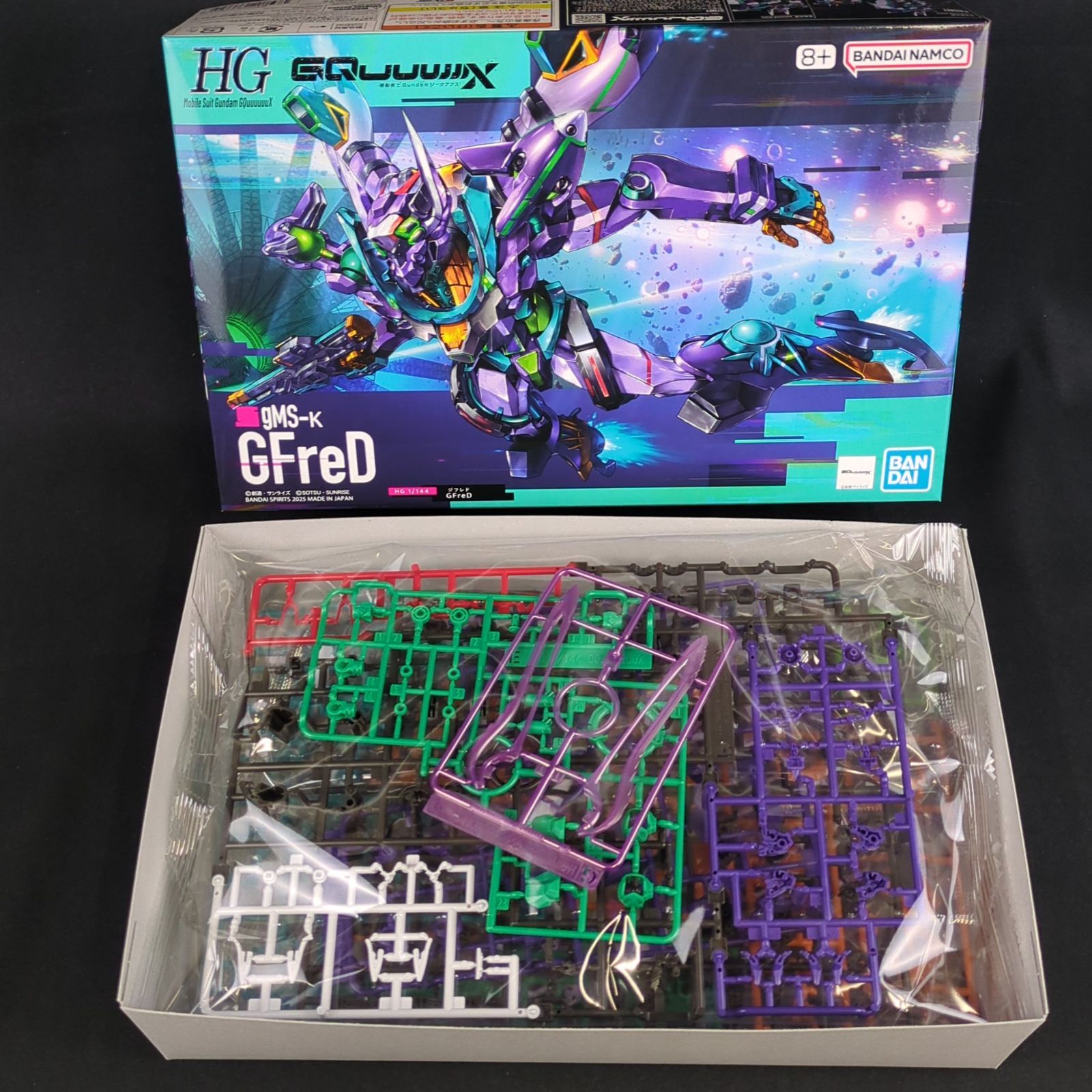 新品】 バンダイスピリッツ 5068682 機動戦士ガンダムGQuuuuuuX HG 1