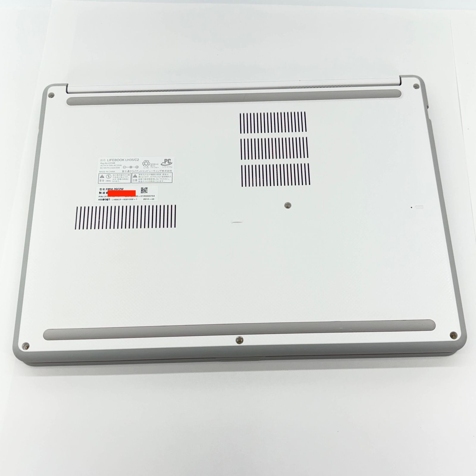 LIFEBOOK LH35/C2 FMVL35C2W Celeron 3865U 4GB SSD 128GB バッテリー