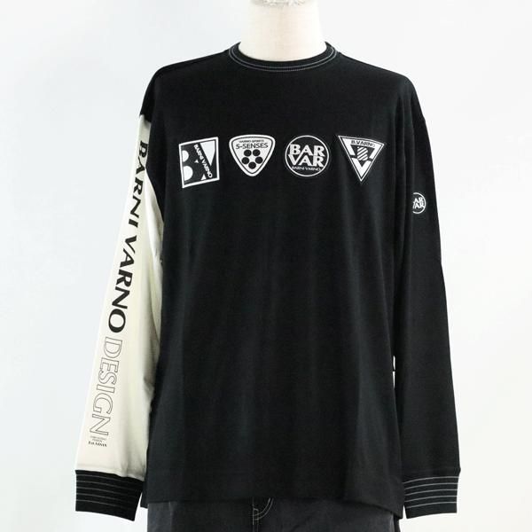 バーニヴァーノ LLサイズ 長袖Tシャツ BAW-MTN4860 ロンt メンズ