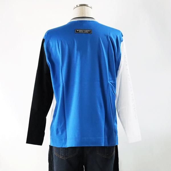 バーニヴァーノ長袖Tシャツ M-Lサイズ bss-ntn5036 LT ロゴ 春 夏